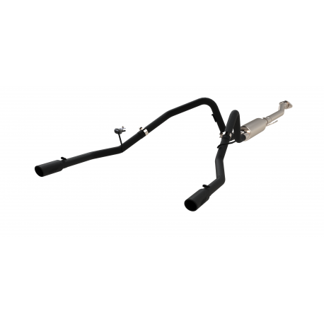 MBRP S5240BLK - 2.5 Inch Cat Back Exhaust System Dual Rear Exit For 11-14 Ford F-150 V6 EcoBoost Black Coated MBRP 2