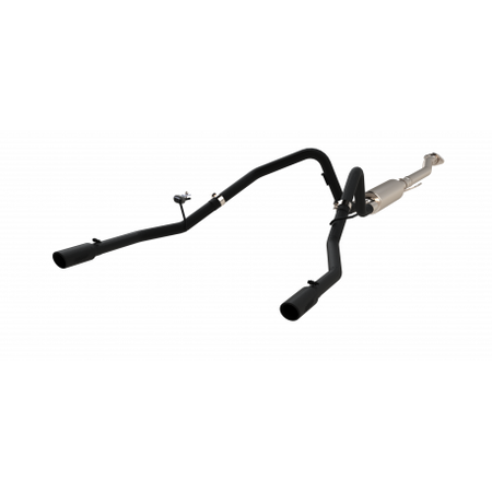 MBRP S5240BLK - 2.5 Inch Cat Back Exhaust System Dual Rear Exit For 11-14 Ford F-150 V6 EcoBoost Black Coated MBRP 2