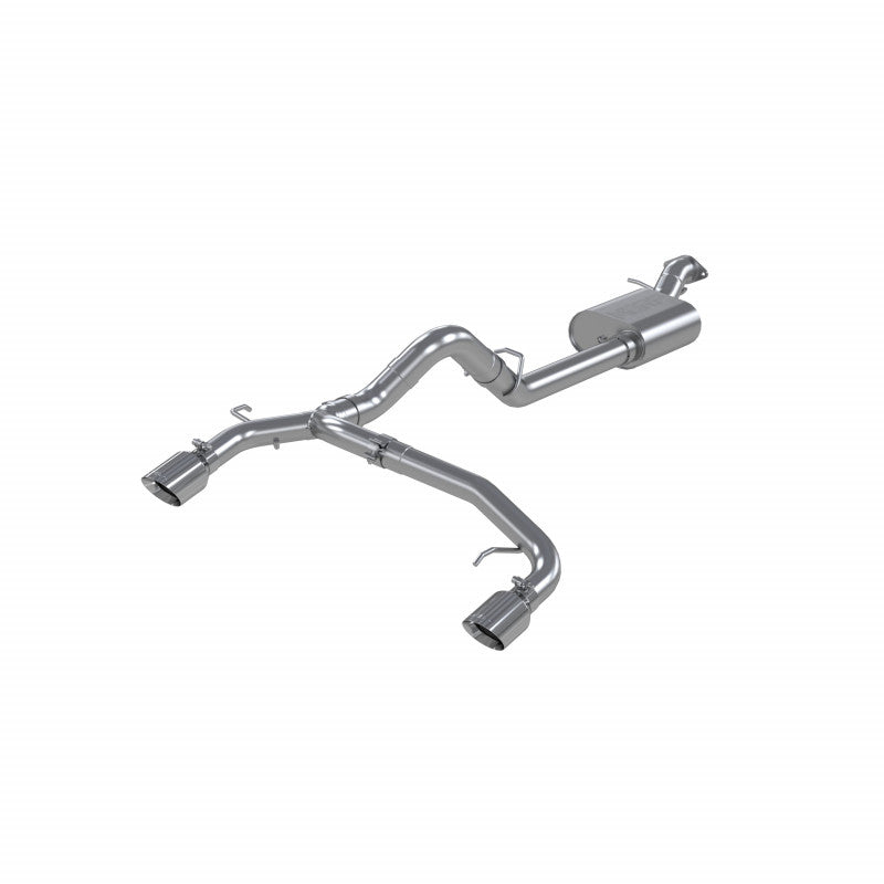 MBRP S5241AL - 21-Up Ford Bronco 2.3L/2.7L EcoBoost 2/4-Door Aluminized Steel 3 Inch Cat-Back Dual Split Rear MBRP
