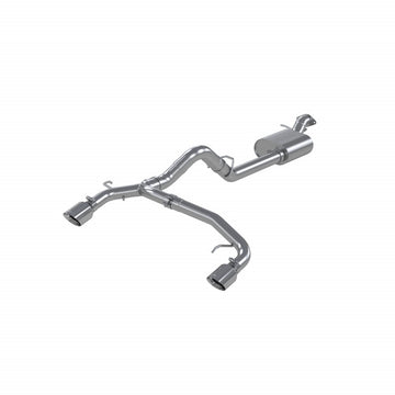 MBRP S5241AL - 21-Up Ford Bronco 2.3L/2.7L EcoBoost 2/4-Door Aluminized Steel 3 Inch Cat-Back Dual Split Rear MBRP