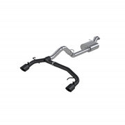 MBRP S5241BLK - 21-Up Ford Bronco 2.3L/2.7L EcoBoost 2/4-Door Black-Coated Aluminized Steel 3 Inch Cat-Back Dual Split Rear MBRP