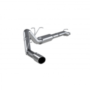 MBRP S5246AL - 4 Inch Resonator Back Exhaust System Single Side Exit Aluminized Steel For 11-16 Ford F-250/350 6.2L MBRP