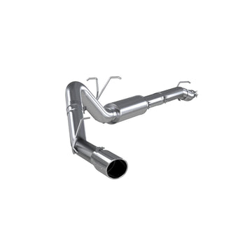 MBRP S5246AL - 4 Inch Resonator Back Exhaust System Single Side Exit Aluminized Steel For 11-16 Ford F-250/350 6.2L MBRP