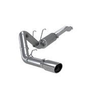 MBRP S5247AL - Ford 4 Inch Exhaust Resonator Back Single Side Armor Lite For 17-Up Ford F250/F350 MBRP 1