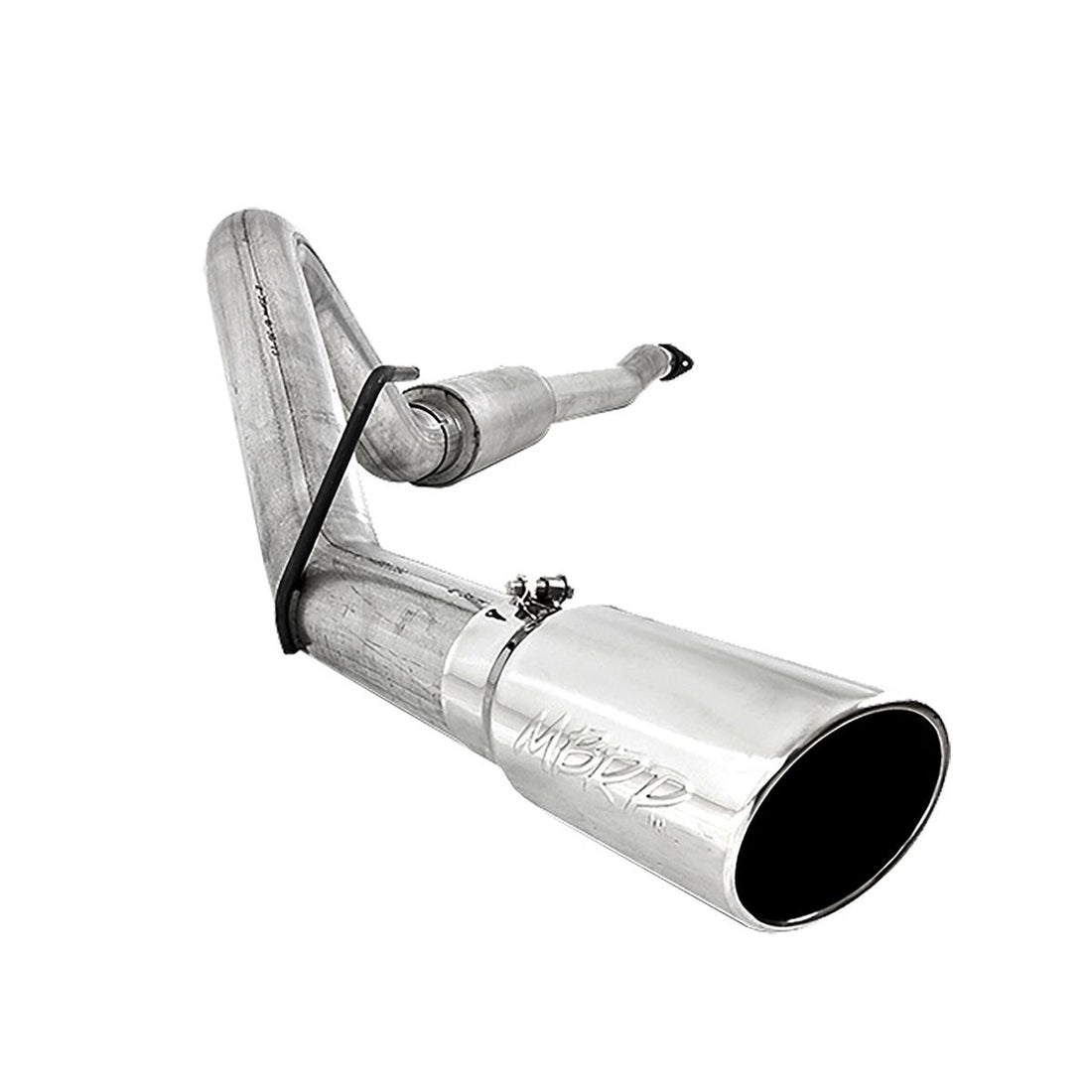 MBRP S5248409 4 Inch Cat Back Exhaust System Single Side T409 Stainless Steel