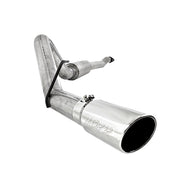 MBRP S5248409 4 Inch Cat Back Exhaust System Single Side T409 Stainless Steel