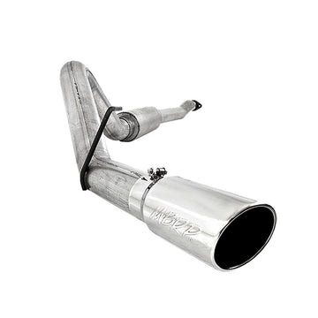 MBRP S5248409 4 Inch Cat Back Exhaust System Single Side T409 Stainless Steel