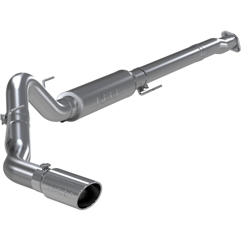 MBRP S5248409 4 Inch Cat Back Exhaust System Single Side T409 Stainless Steel