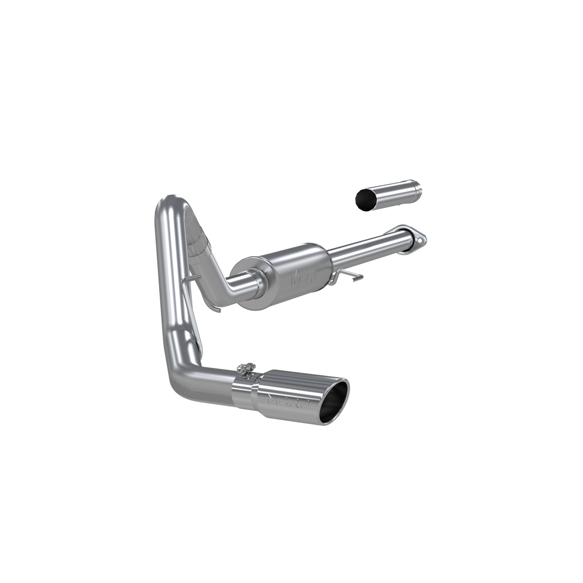MBRP S5253409 - 3 Inch Cat Back Exhaust System For 15-20 Ford F-150 2.7L/3.5L EcoBoost Single T409 Stainless Steel MBRP 1