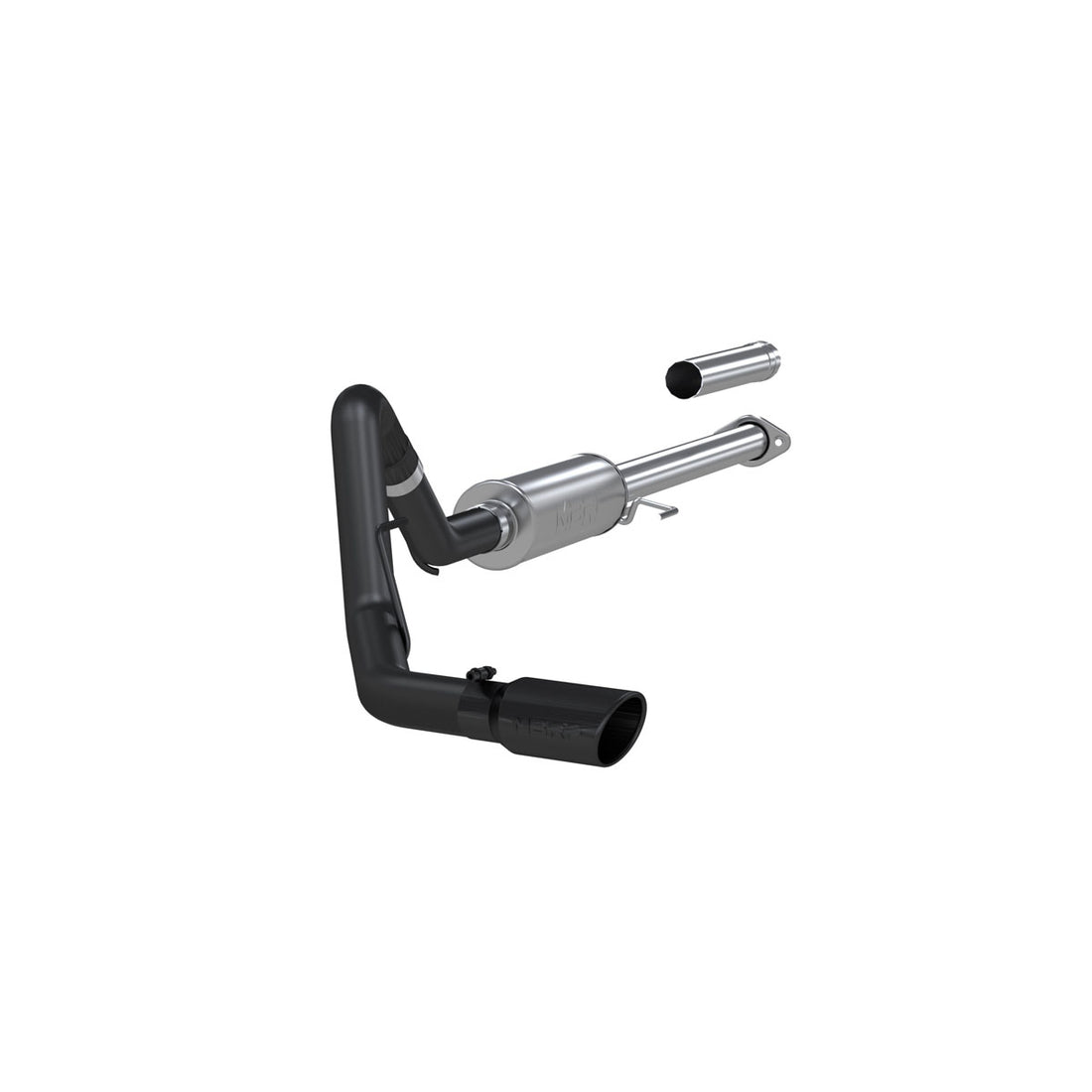MBRP S5253BLK - 3 Inch Cat Back Exhaust System Single Black Finish For 15-20 Ford F-150 2.7L/3.5L EcoBoost MBRP