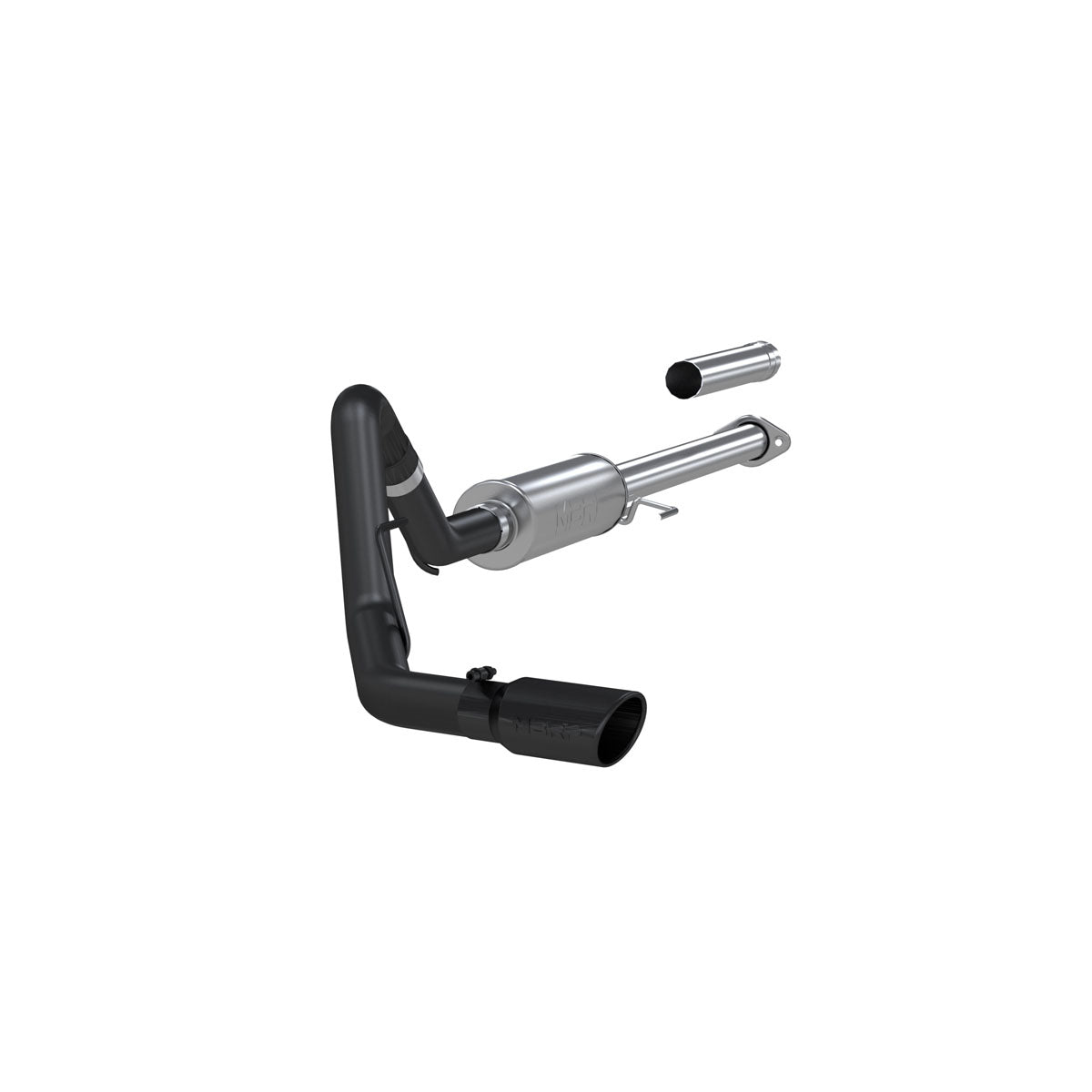 MBRP S5253BLK - 3 Inch Cat Back Exhaust System Single Black Finish For 15-20 Ford F-150 2.7L/3.5L EcoBoost MBRP