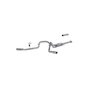 MBRP S5254AL - 2.5 Inch Cat Back Exhaust System For 15-20 Ford F-150 2.7L/3.5L EcoBoost Dual Side Exit Aluminized Steel MBRP