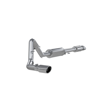 MBRP S5256409 - 3 Inch Cat Back Exhaust System Single Side Exit T409 Stainless Steel For 15-20 Ford F-150 5.0L MBRP