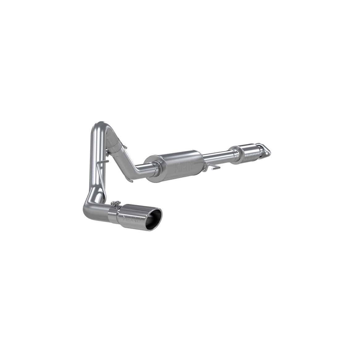 MBRP S5256AL - 3 Inch Cat Back Exhaust System Single Side Exit Aluminized Steel For 15-20 Ford F-150 5.0L MBRP