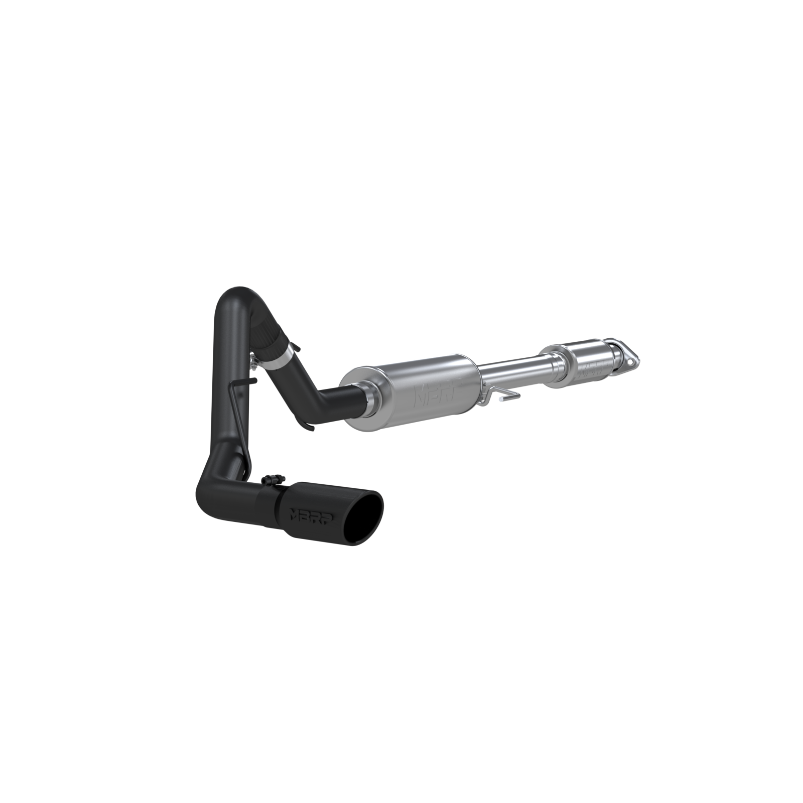 MBRP S5256BLK - 3 Inch Cat Back Exhaust System Single Side Exit Black Coated For 15-20 Ford F-150 5.0L MBRP