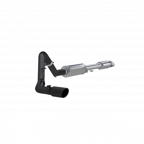 MBRP S5256BLK - 3 Inch Cat Back Exhaust System Single Side Exit Black Coated For 15-20 Ford F-150 5.0L MBRP