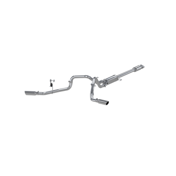 MBRP S5257409 - 2.5 Inch Cat Back Exhaust System Dual Side Exit For 15-20 Ford F-150 5.0L T409 Stainless Steel MBRP