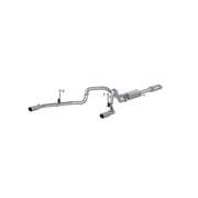 MBRP S5258409 - 2.5 Inch Cat Back Exhaust System Dual Rear Exit For 15-20 Ford F-150 5.0L T409 Stainless Steel MBRP 1