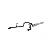 MBRP S5258BLK - 2.5 Inch Cat Back Exhaust System Dual Rear Exit For 15-20 Ford F-150 5.0L Black Coated MBRP 2