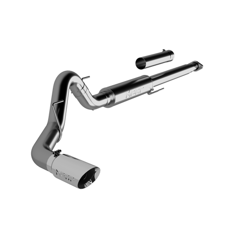 MBRP S5259304 - 4 Inch Cat Back Exhaust System Single T304 Stainless Steel For 15-20 Ford F-150 2.7L/3.5L EcoBoost Excludes 19 F150 Limited MBRP 1