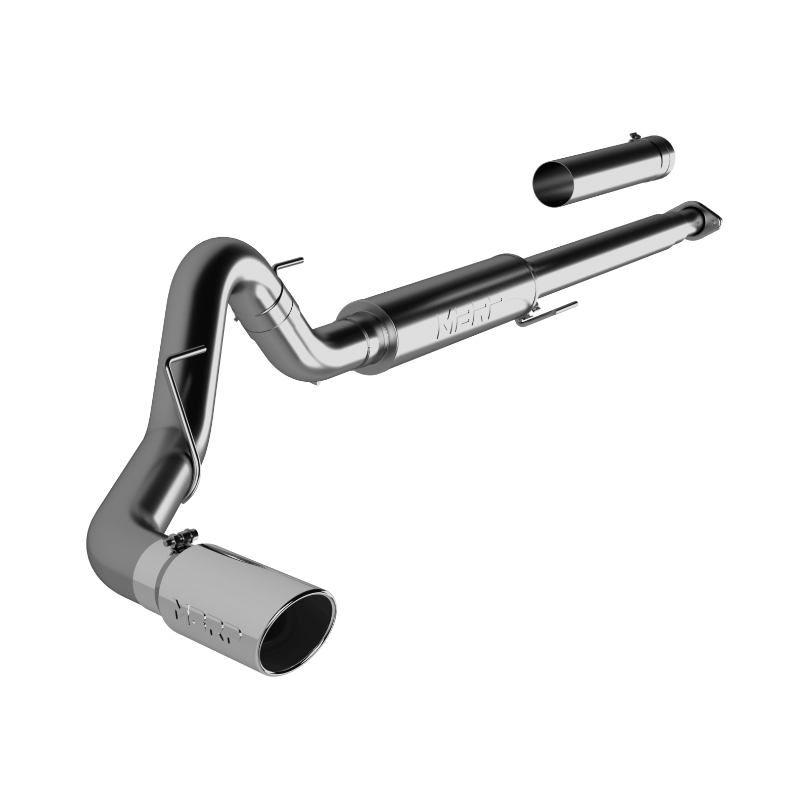 MBRP S5259AL - 4 Inch Cat Back Exhaust System For 15-20 Ford F-150 2.7L/3.5L EcoBoost Single Aluminized Steel MBRP