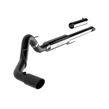 MBRP S5259BLK - 4 Inch Cat Back Exhaust System For 15-20 Ford F-150 2.7L/3.5L EcoBoost Single Black Finish MBRP 1