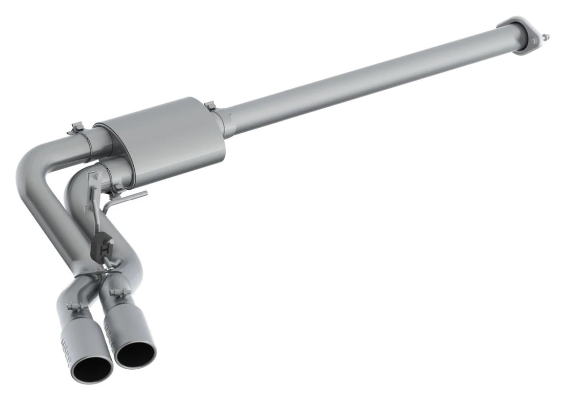 MBRP S5260409 - 3 Inch Cat Back Exhaust System For 15-20 Ford F-150 Single Side Dual T409 Stainless Steel MBRP