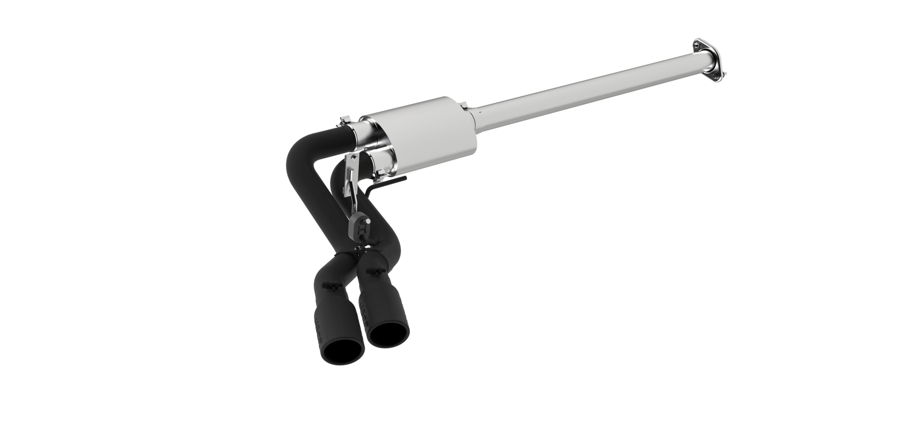 MBRP S5260BLK - 3 Inch Cat Back Exhaust System For 15-20 Ford F-150 Single Side Dual Black MBRP