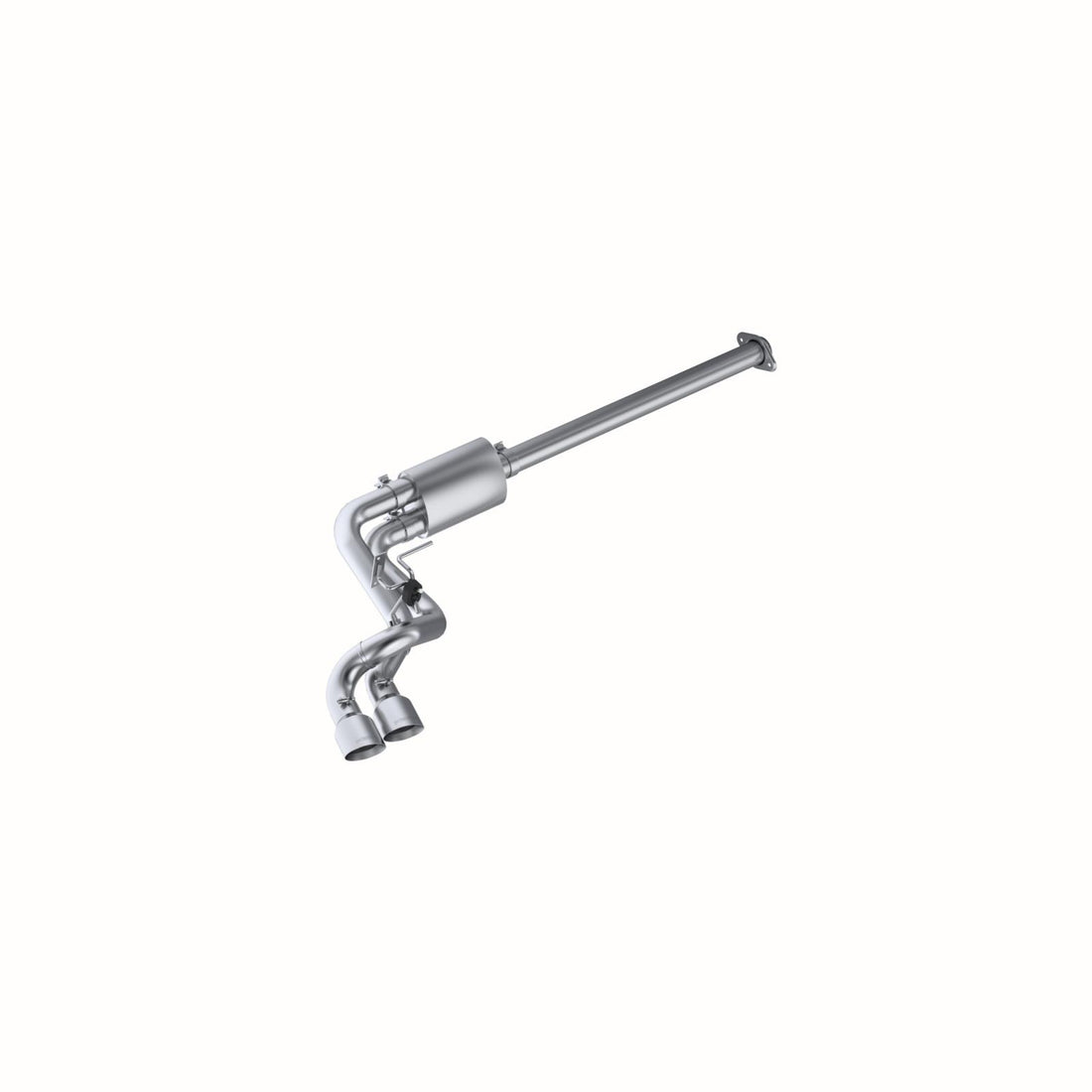 MBRP S5261409 3 Inch Cat Back Exhaust System Preaxle Dual Outlet T409 Stainless Steel