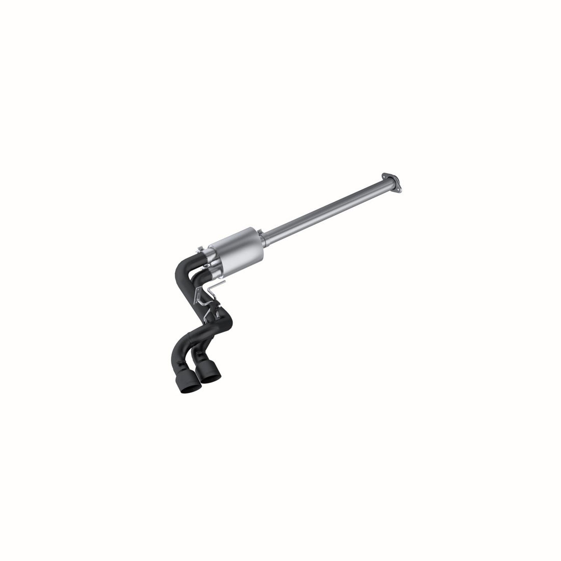 MBRP S5261BLK - 3 Inch Cat Back Exhaust System For 15-20 Ford F-150 Preaxle Dual Outlet Black Coated MBRP