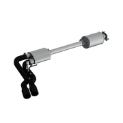 MBRP S5262BLK - 3 Inch Cat Back Exhaust System Pre-Axle Dual Outlet Black Coated Street Version For 15-20 Ford F-150 MBRP 1