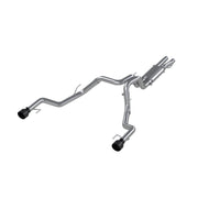 MBRP S5264409 - 3 Inch Exhaust Resonator Back Dual Rear Exit T409 Stainless Steel For 17-20 Ford F-150 Raptor 3.5L EcoBoost MBRP