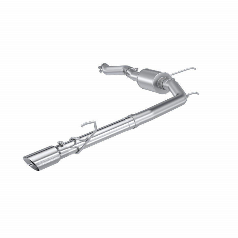 MBRP S5267304 - 2022-Up Ford Maverick 2.0L EcoBoost AWD T304 Stainless Steel 3 Inch Cat-Back Single Side Exit MBRP 1