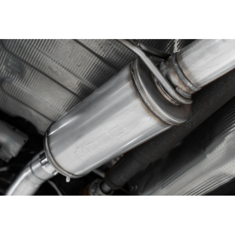 MBRP S5267304 - 2022-Up Ford Maverick 2.0L EcoBoost AWD T304 Stainless Steel 3 Inch Cat-Back Single Side Exit MBRP 2