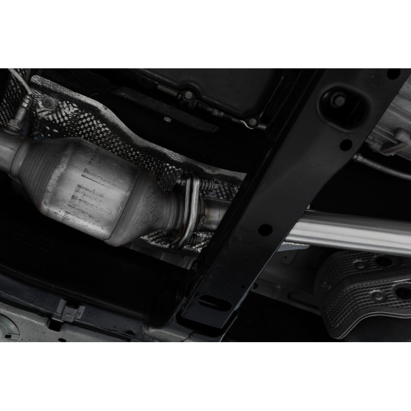 MBRP S5301AL - 2022-Up Toyota Tundra 3.4L Aluminized Steel 2.5 Inch Dual Cat-Back Single Side Exit MBRP 3