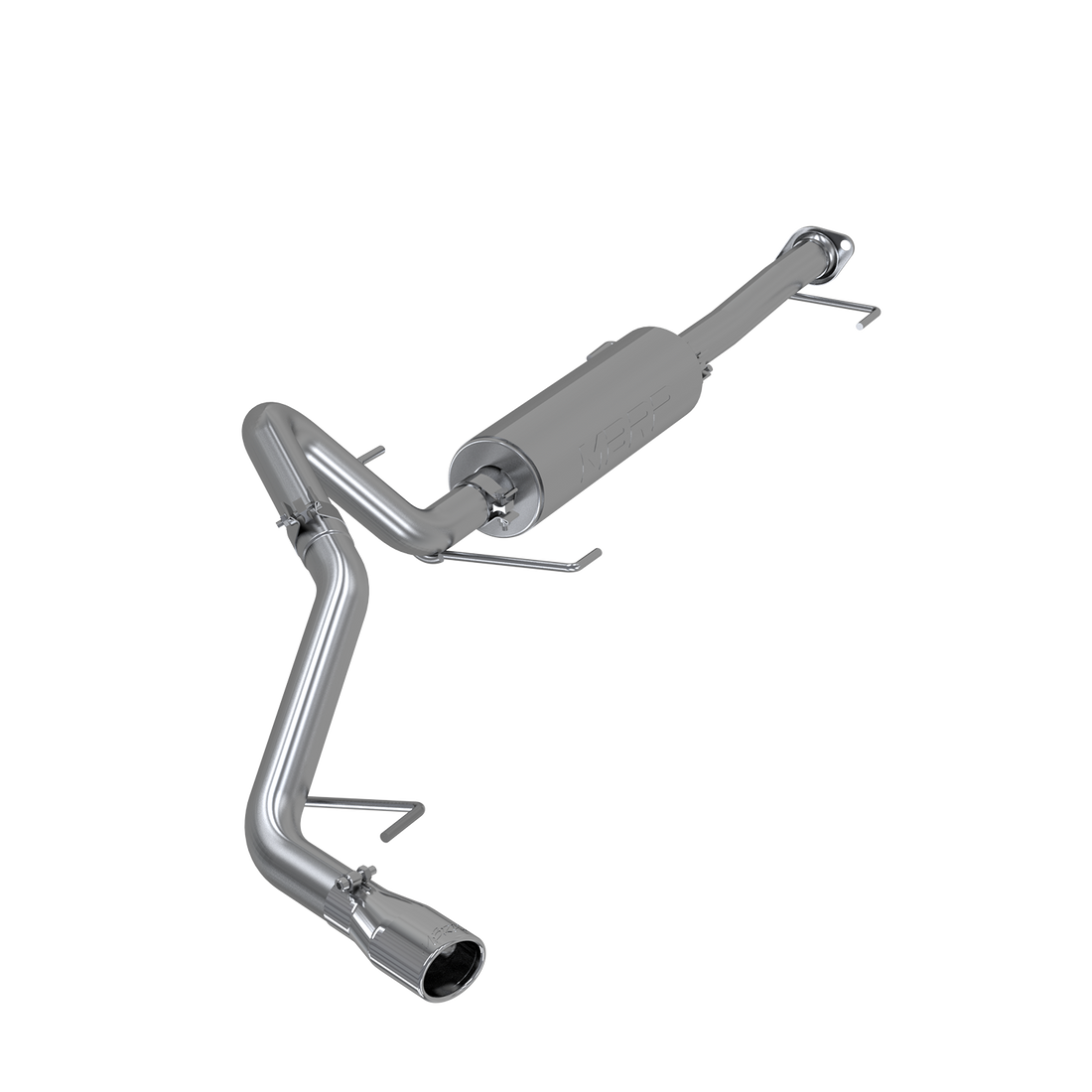 MBRP S5308AL - Cat Back Exhaust System Single Rear Exit Aluminized Steel For 07-14 Toyota FJ 4.0L V6 MBRP