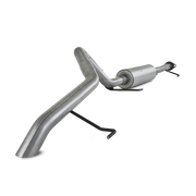 MBRP S5310AL - Cat Back Exhaust System Single Rear Exit Off-Road Tail No Tip For 07-14 Toyota FJ 4.0L V6 Aluminized Steel MBRP