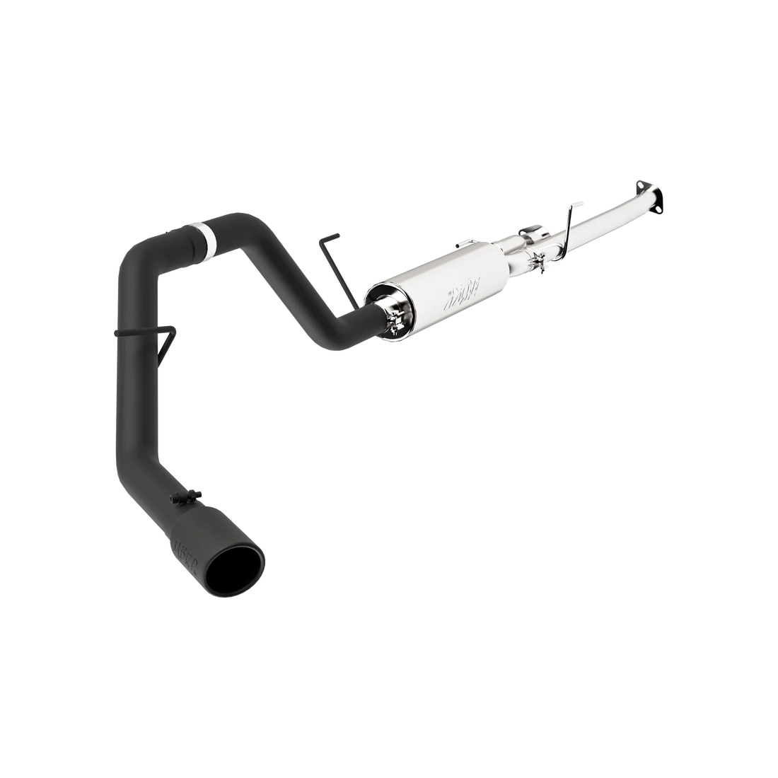 MBRP S5314BLK Cat Back Exhaust System Single Side Black Aluminized Steel
