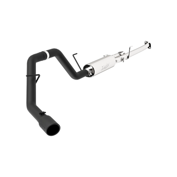 MBRP S5314BLK Cat Back Exhaust System Single Side Black Aluminized Steel