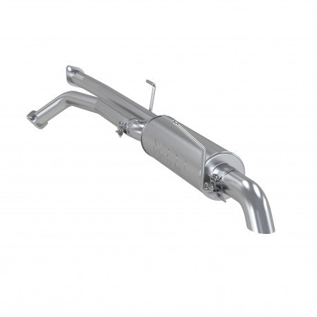MBRP S5318AL - Cat Back Exhaust System Turn Down Single Aluminized Steel For 07-09 Toyota Tundra MBRP