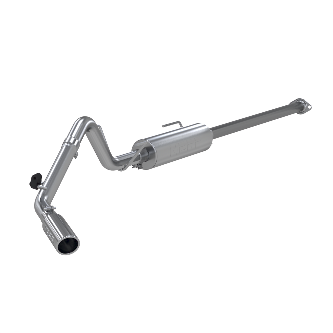 MBRP S5326AL - Cat Back Exhaust System Single Side Aluminized Steel For 05-15 Toyota Tacoma 4.0L Extended Cab/Crew Cab MBRP 1