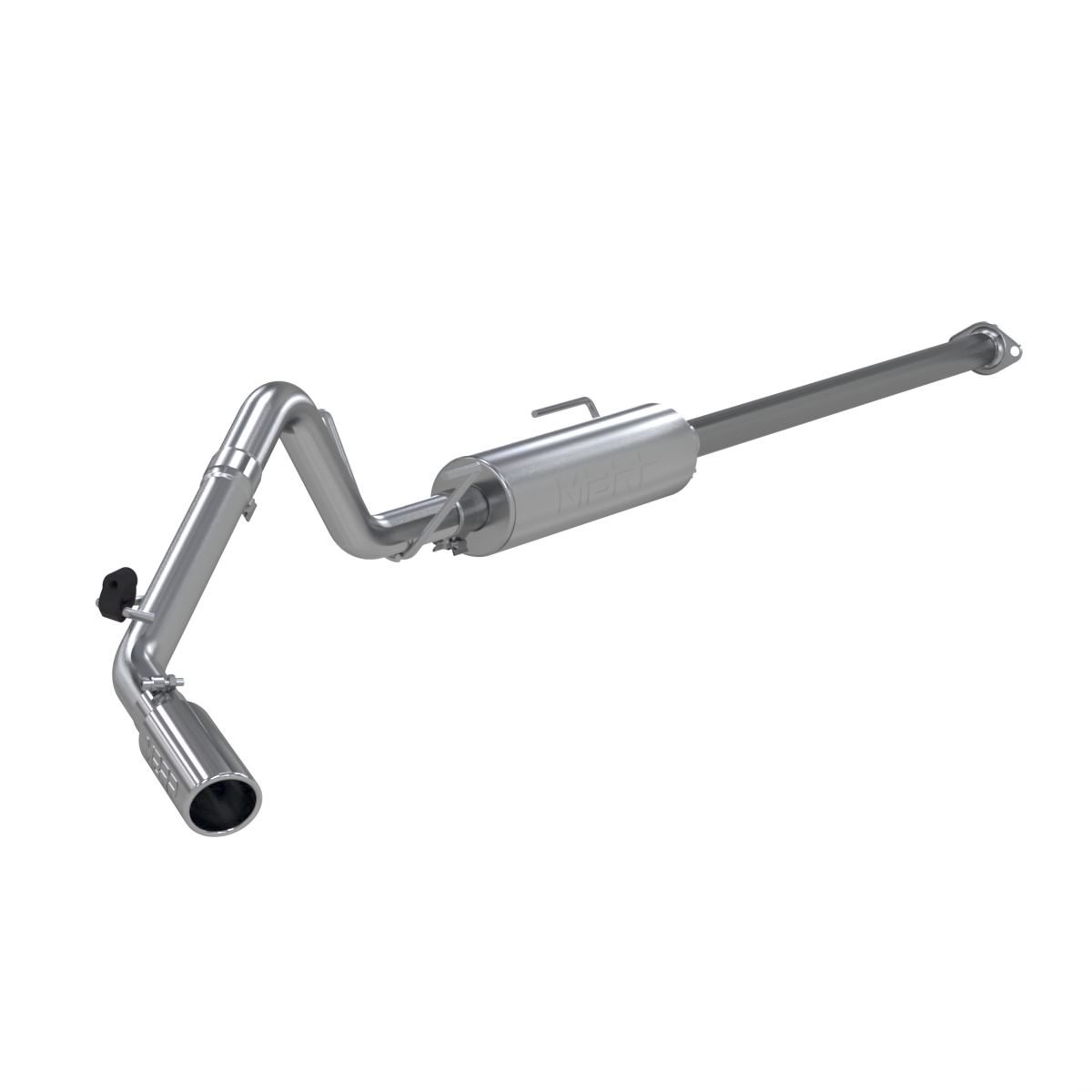 MBRP S5326AL - Cat Back Exhaust System Single Side Aluminized Steel For 05-15 Toyota Tacoma 4.0L Extended Cab/Crew Cab MBRP 1