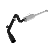 MBRP S5326BLK Cat Back Exhaust System Single Side Black-Coated Aluminized Steel