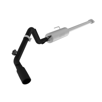 MBRP S5326BLK Cat Back Exhaust System Single Side Black-Coated Aluminized Steel