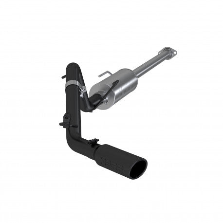 MBRP S5326BLK Cat Back Exhaust System Single Side Black-Coated Aluminized Steel