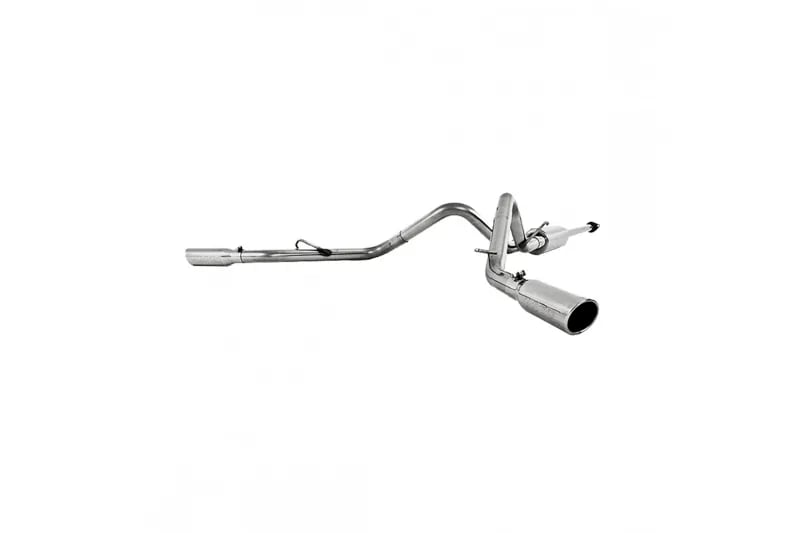 MBRP S5328409 - Cat Back Exhaust System Dual Split Side T409 Stainless Steel For 05-15 Toyota Toyota Tacoma MBRP