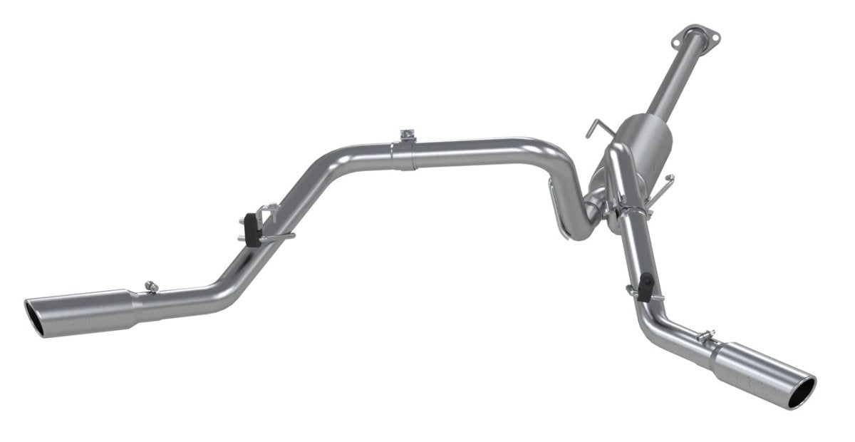 MBRP S5328409 - Cat Back Exhaust System Dual Split Side T409 Stainless Steel For 05-15 Toyota Toyota Tacoma MBRP