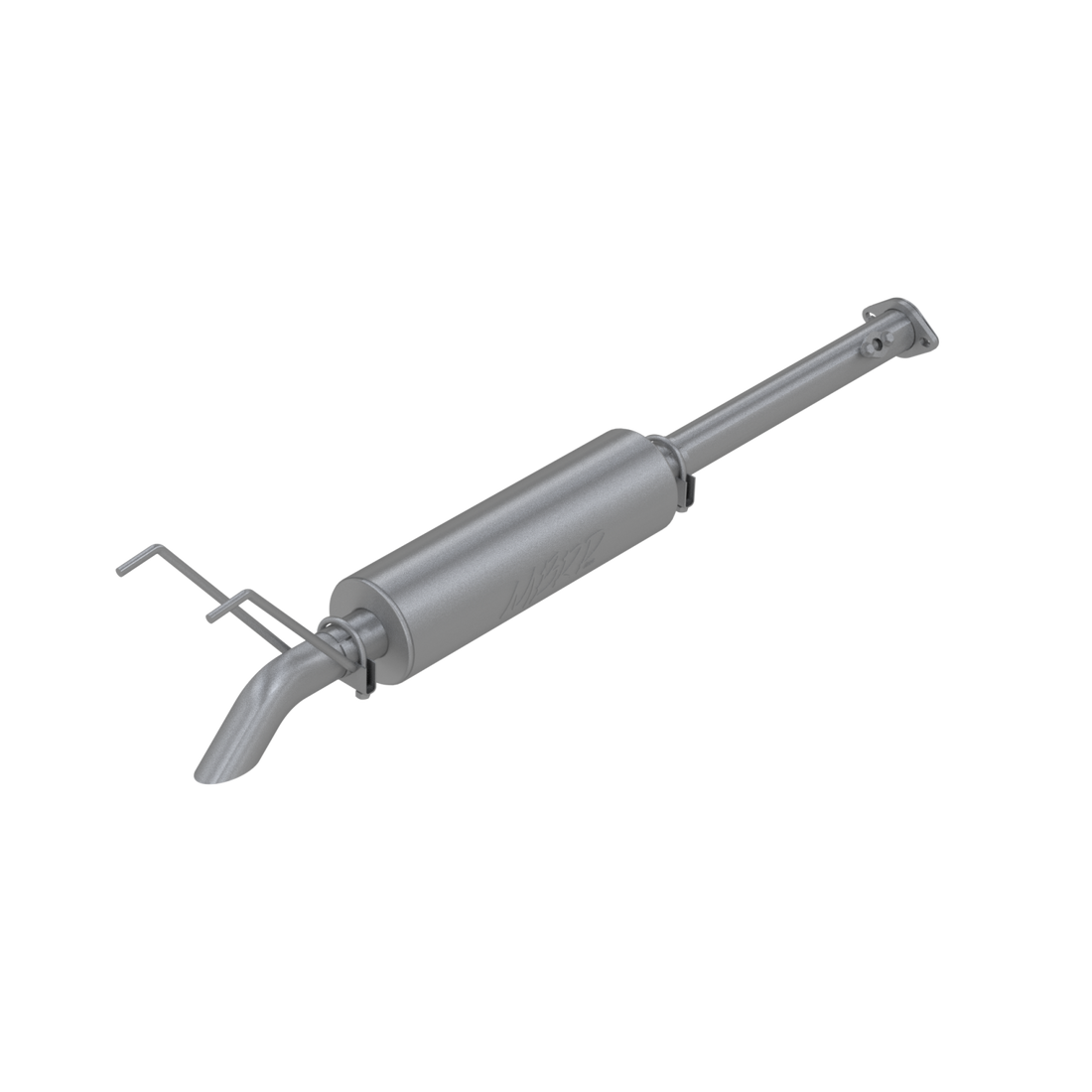 MBRP S5332AL - 2.5 Inch Cat Back Exhaust System For 01-04 Toyota Tacoma 3.4L, 2.4L and 2.7L Turn Down Aluminized Steel MBRP