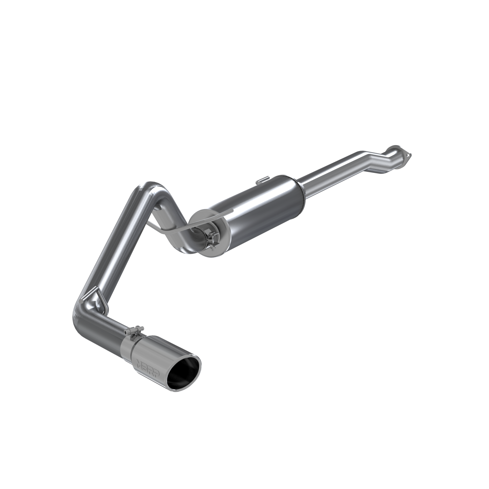 MBRP S5338AL - Toyota 3 Inch Cat Back Exhaust System For 16-23 Toyota Tacoma 3.5L Single Side Exit  MBRP 1