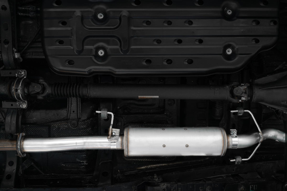 MBRP S5338AL - Toyota 3 Inch Cat Back Exhaust System For 16-23 Toyota Tacoma 3.5L Single Side Exit  MBRP 2